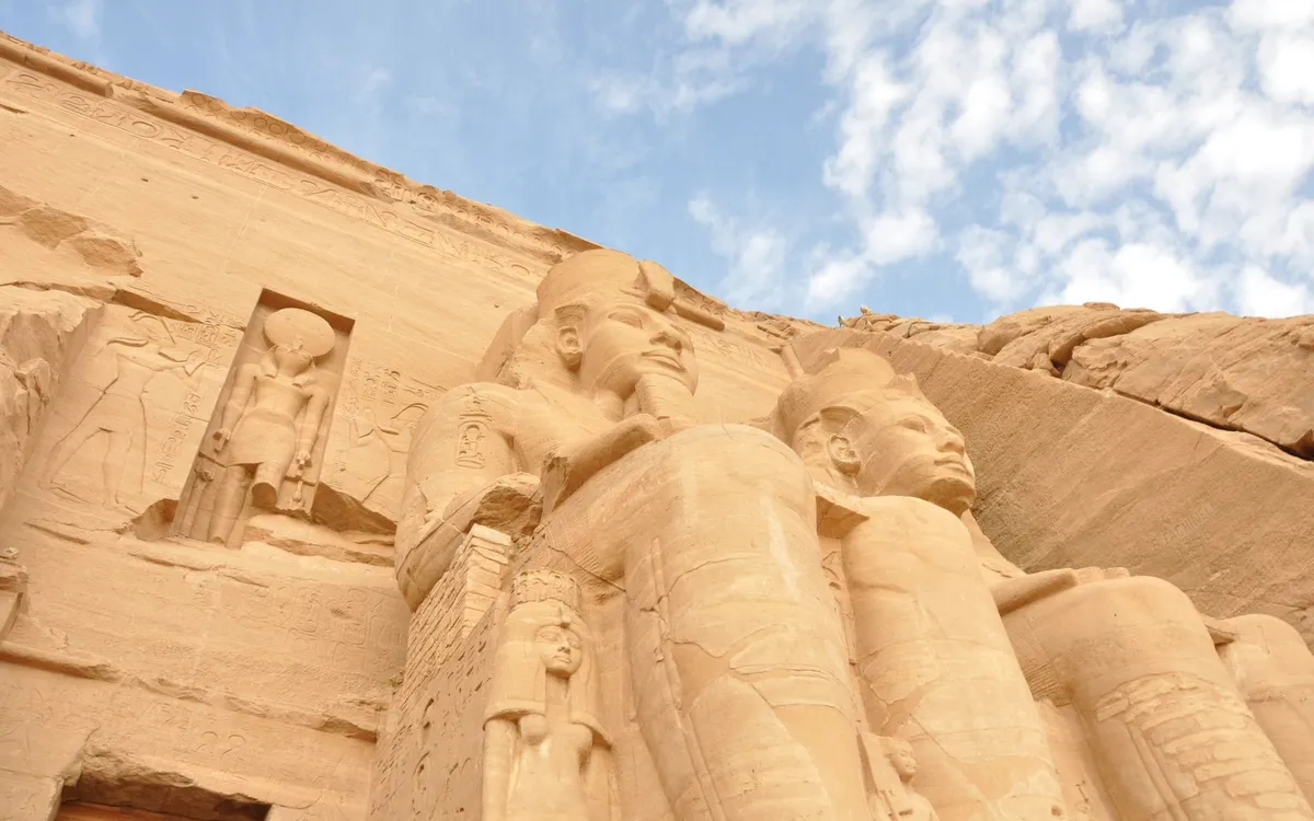 The great temple of Abu Simbel