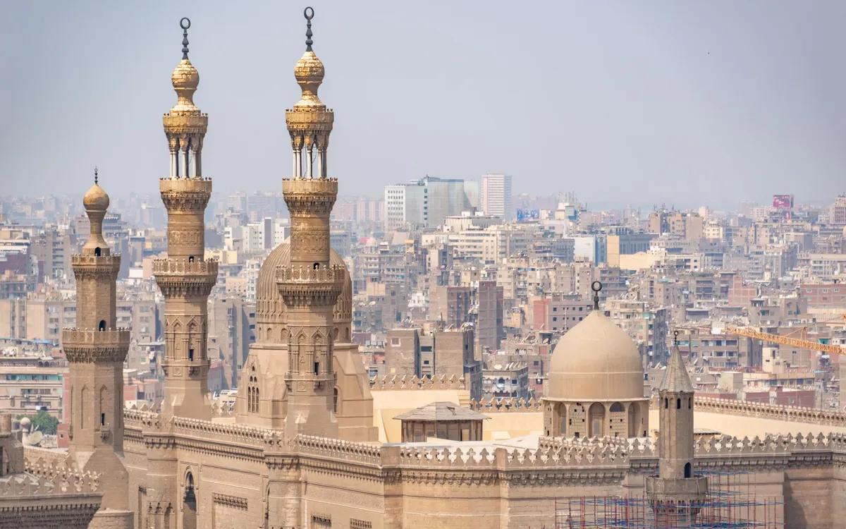 Islamic Cairo and its minarets