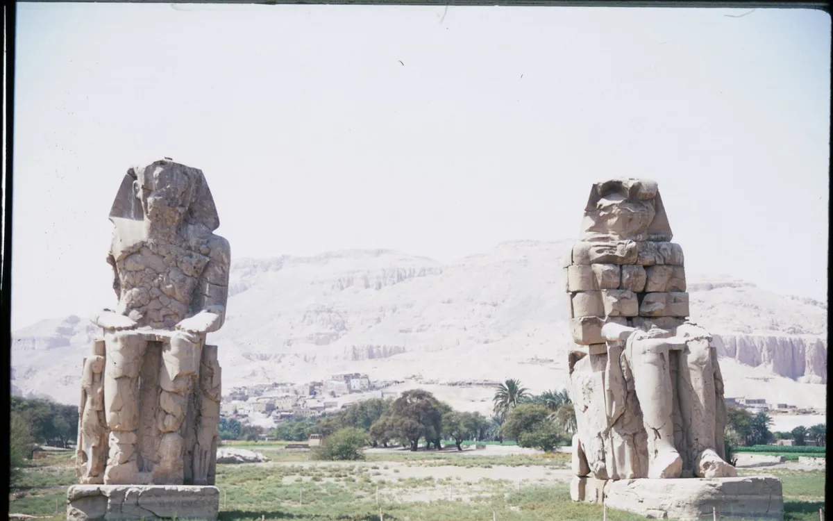 The Colossi of Memnon