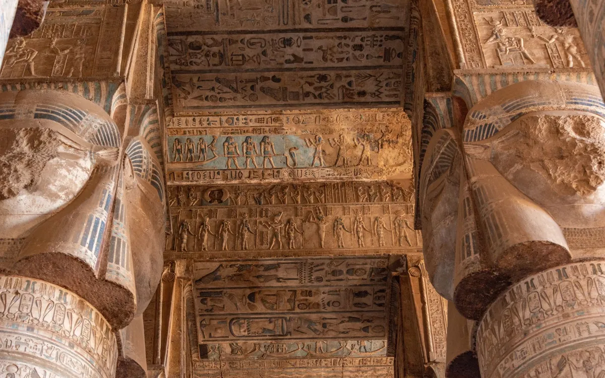 The Temple of Hathor at Dendera