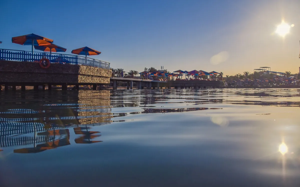 A Red Sea beach resort